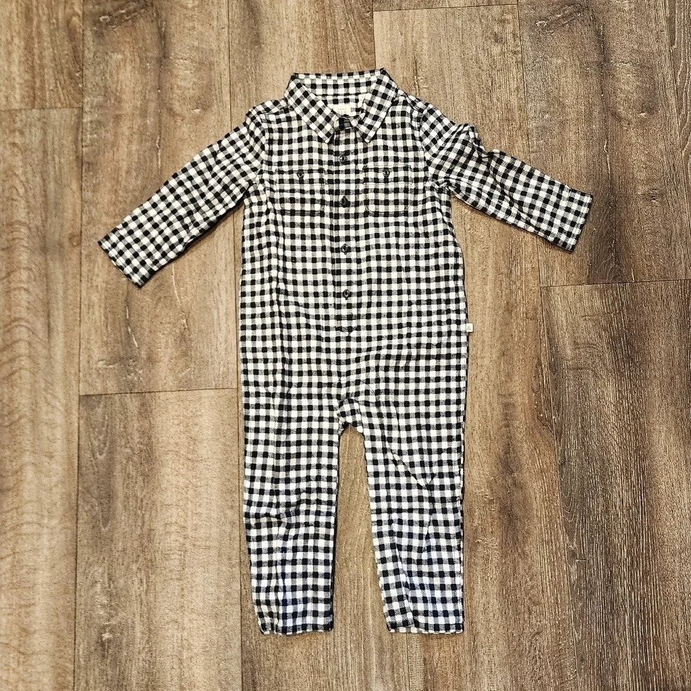 *NWT* Baby Gap Plaid Jumpsuit